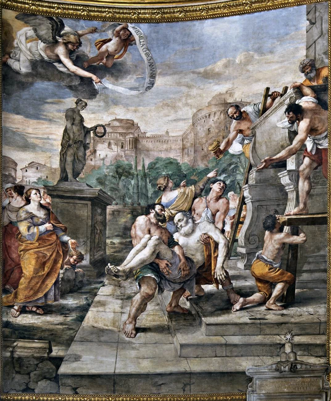 Deposizione - Sant'Andrea della Valle, Roma